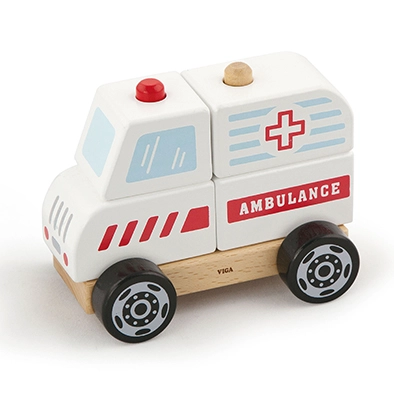 ENCAJE MADERA AMBULANCIA - 1