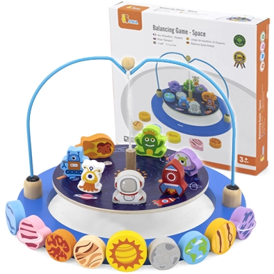 JUEGO BALANCE ESPACIO MADERA - 1