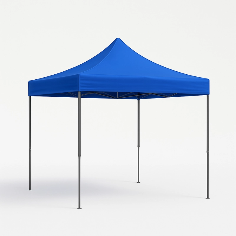 TOLDO PLEGABLE 3X3 RETRACTIL AZUL - 1