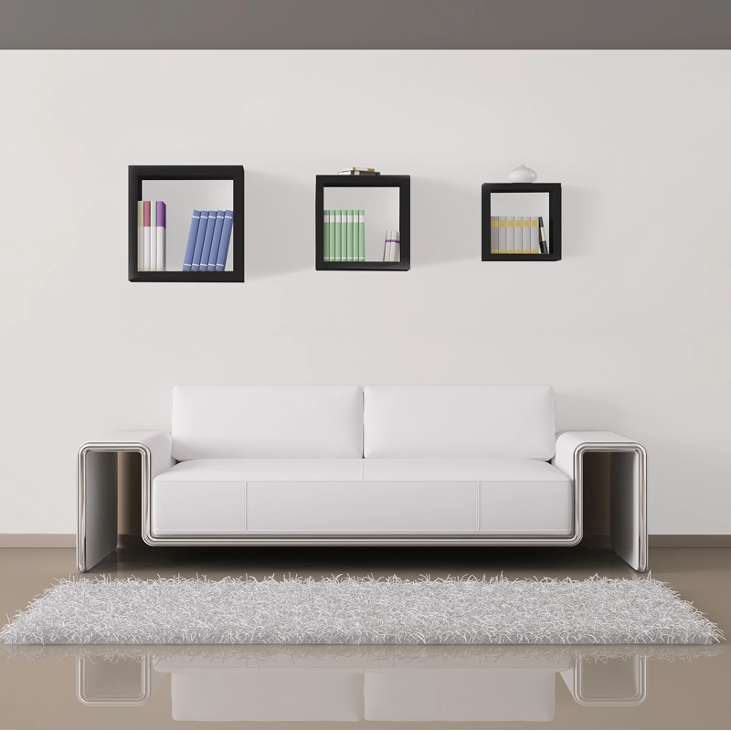 Repisas  tipo Cubos  x 3  -  28-24-20 cm NEGRO - NCHBRP-1-UV BRASFORMA - 3