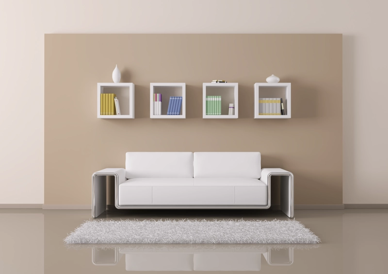 Repisa tipo Cubos x 3 28cm-24cm-20cm BLANCO -  NCH3BB BRASFORMA - 3