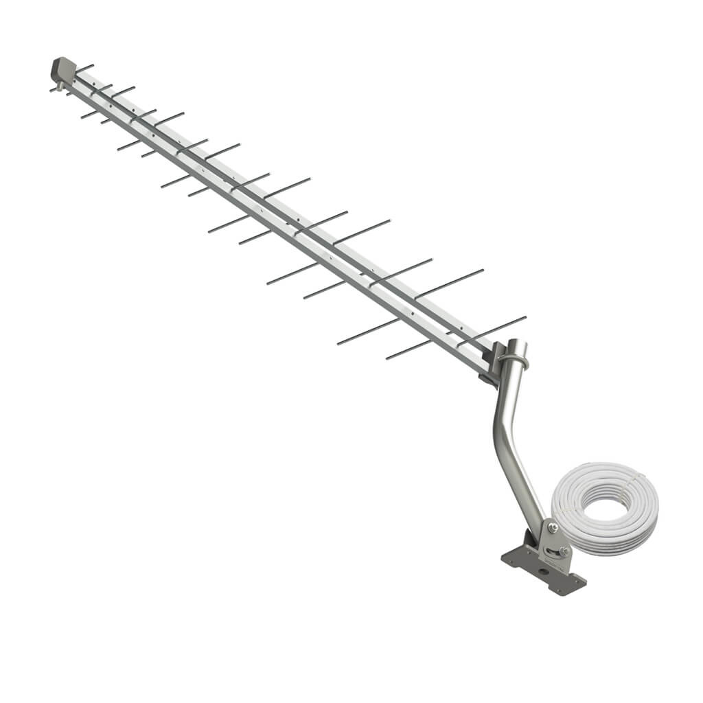 ANTENA BRASFORMA SL2800K HD EXTERNA 14DBI + MASTIL + 16 MTS CABLE REGALO - 2