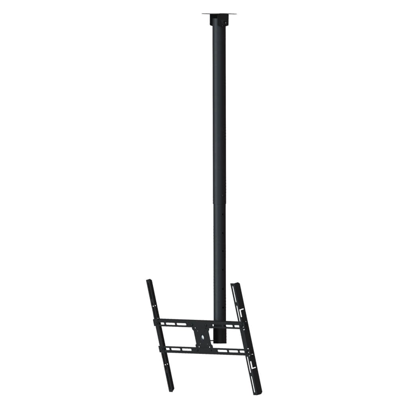 SOPORTE TV SBRP1650 TECHO 10” A 80'' 30KG 360° 4 MOV. NEGRO BRASFORMA - 1