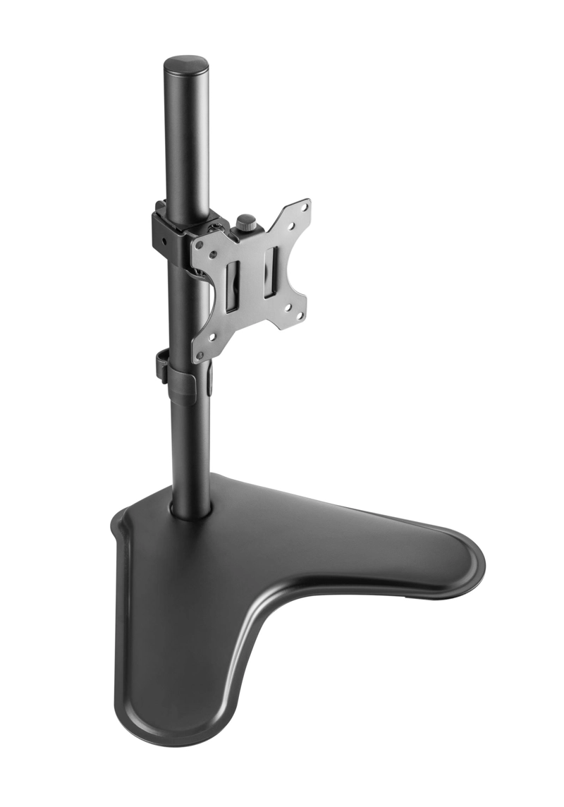 SOPORTE BRASFORMA MONITOR/TV 13' A 27” RETRATO PAISAJE 8KG NEGRO - 2
