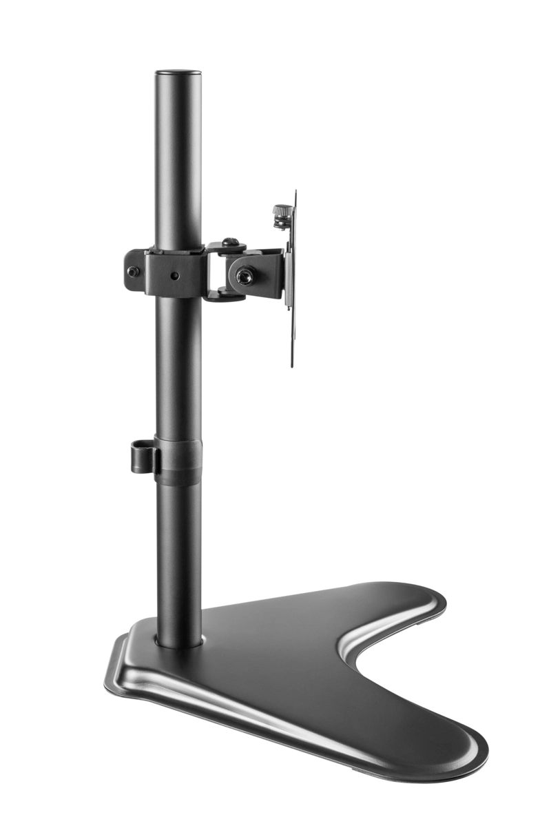 SOPORTE BRASFORMA MONITOR/TV 13' A 27” RETRATO PAISAJE 8KG NEGRO - 4