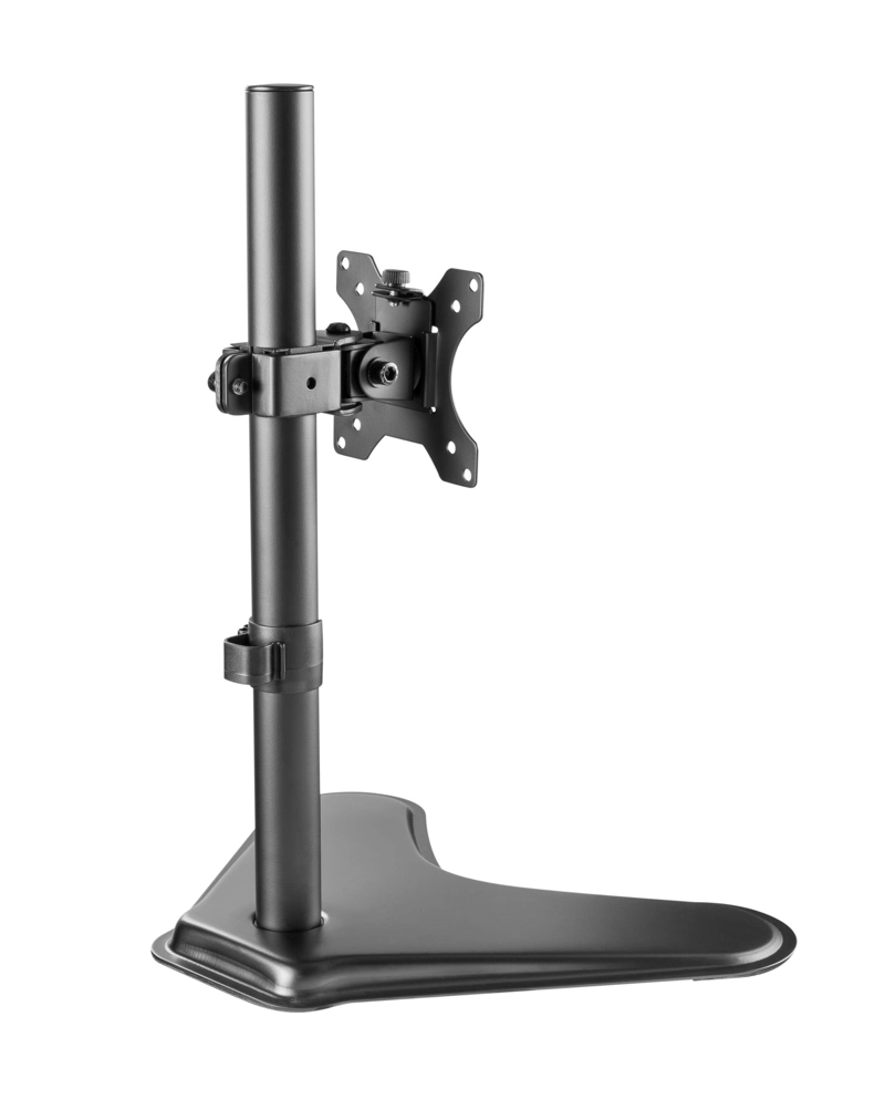 SOPORTE BRASFORMA MONITOR/TV 13' A 27” RETRATO PAISAJE 8KG NEGRO - 6