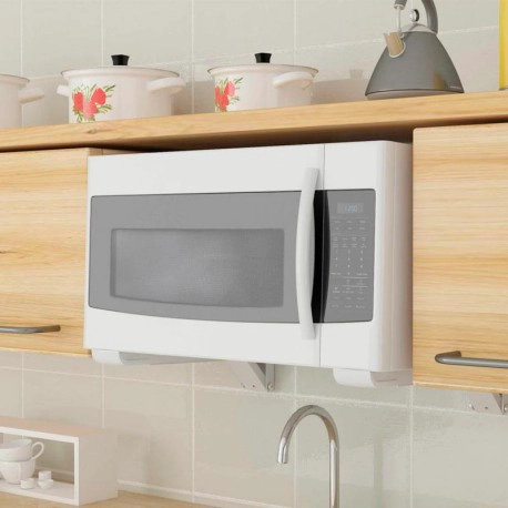 SOPORTE HORNO MICROONDAS BRASFORMA SBR3.8 - MULTIUSO – 30 KG BLANCO - 1