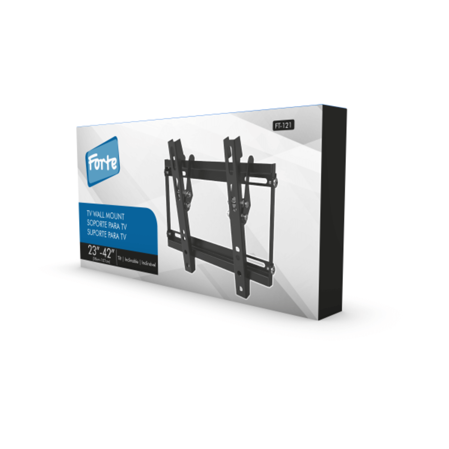 SOPORTE TV FT-121 ULTRA SLIM INCLINABLE 23' A 42' FORTE BY BRASFORMA - 4