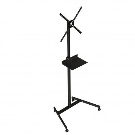 Pedestal para TV 10" a 60" - 25kg - Inclinable c/ruedas SBRR11  BRASFORMA - 1