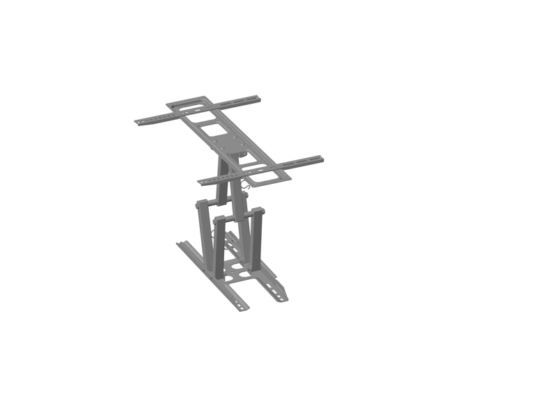 Soporte para TV con Brazo de 46cm  37" ~ 90" 40 Kg  Sb11- 466 Brasforma - 3