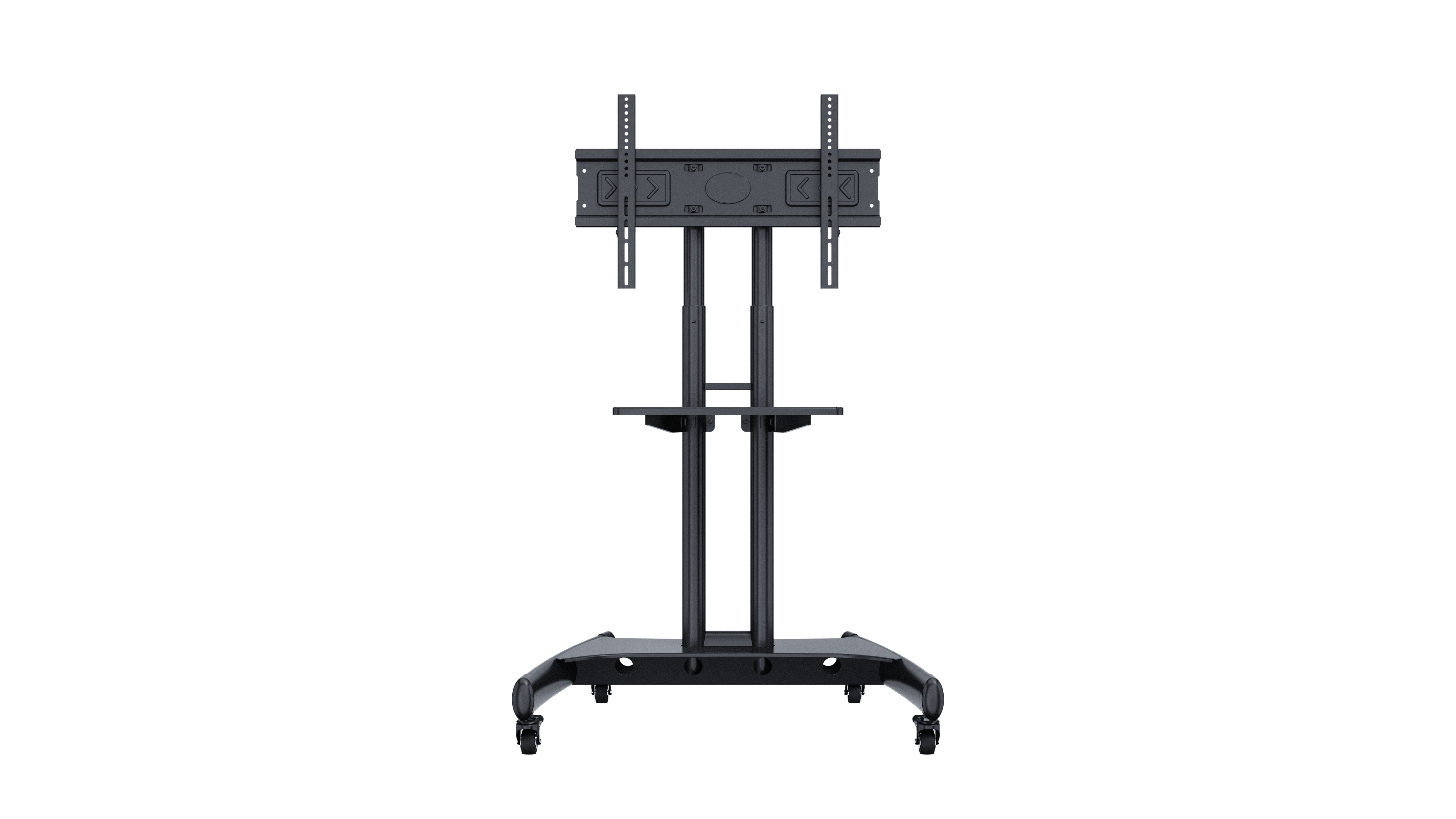 PEDESTAL SKCR01-007 PARA TV 32' A 86' 50KG CARGA C RUEDAS BRASFORMA - 2