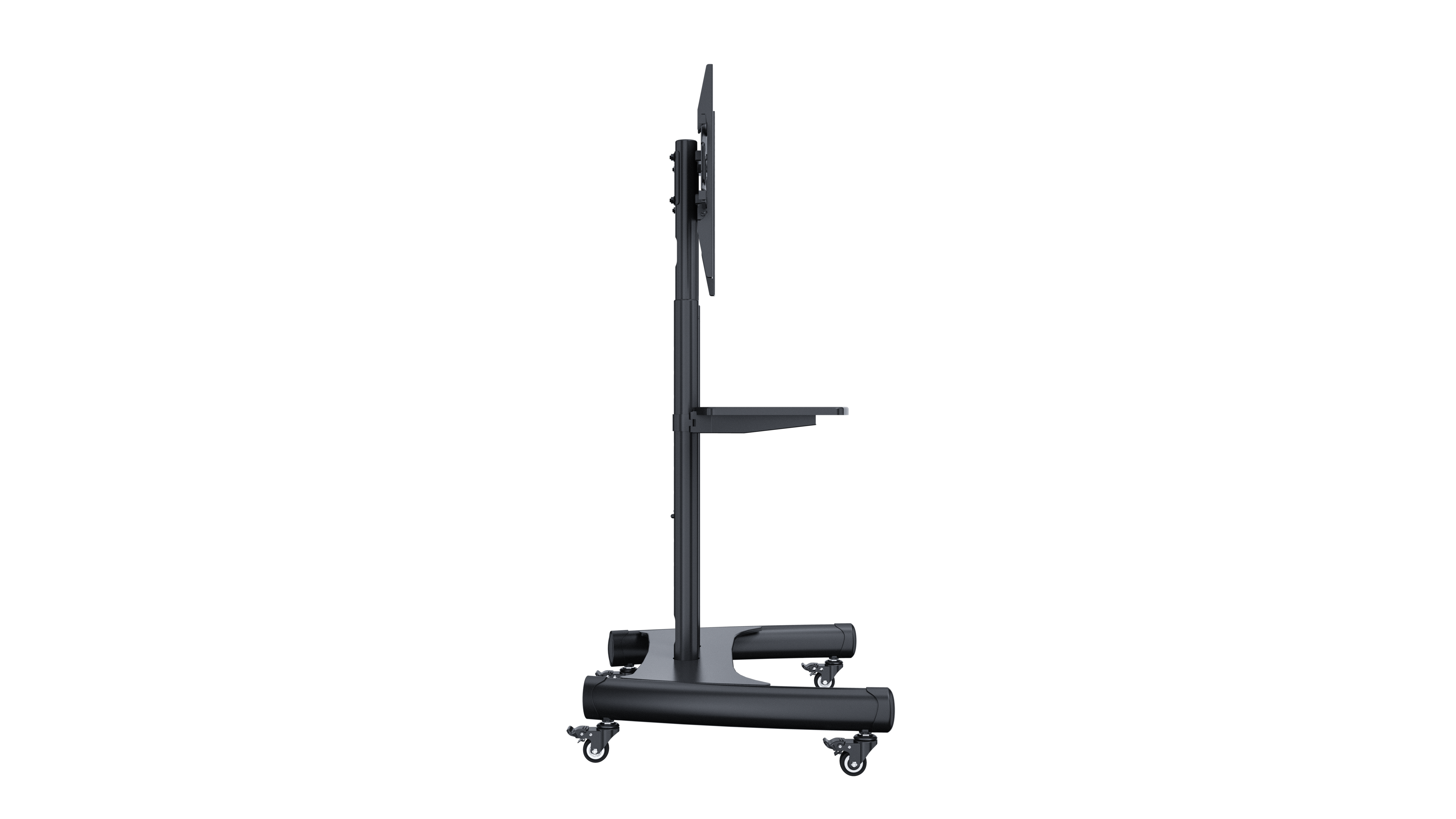 PEDESTAL SKCR01-007 PARA TV 32' A 86' 50KG CARGA C RUEDAS BRASFORMA - 4