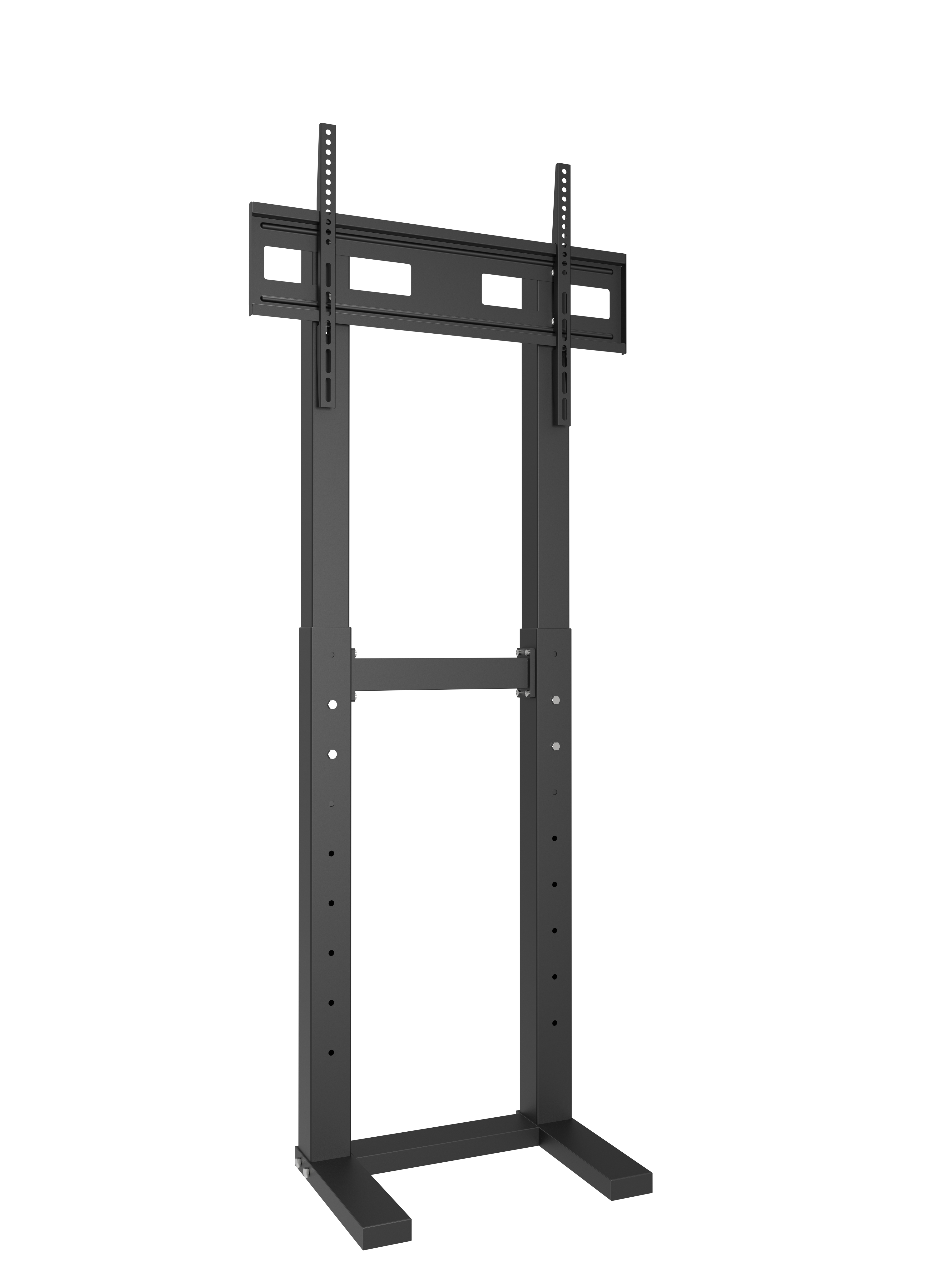 PEDESTAL SKCF17-001 PARA TV 37' A 70' 40KG GIRO 180° DELUXE ALUMINIO BRASFORMA - 1