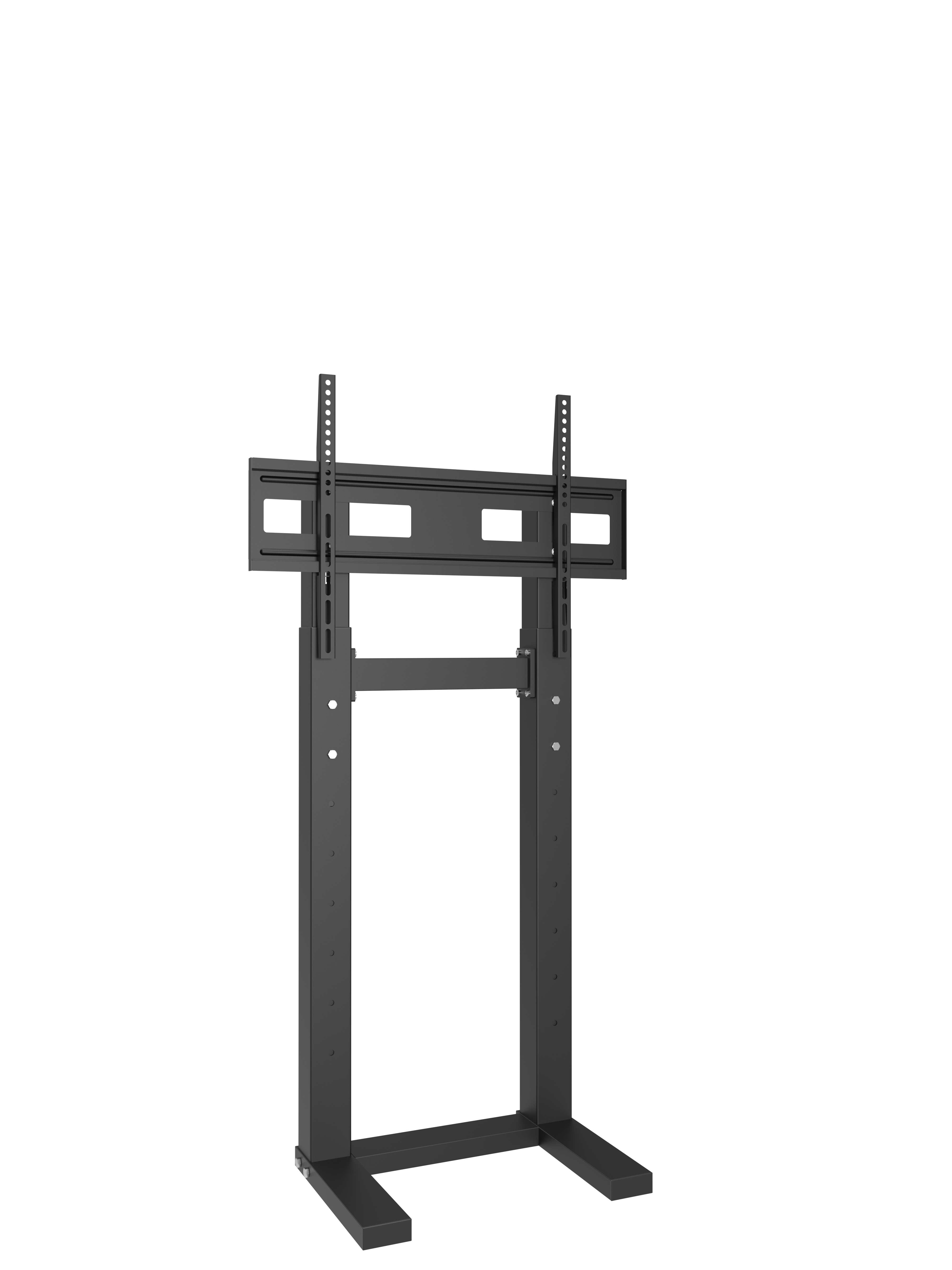 PEDESTAL SKCF17-001 PARA TV 37' A 70' 40KG GIRO 180° DELUXE ALUMINIO BRASFORMA - 2