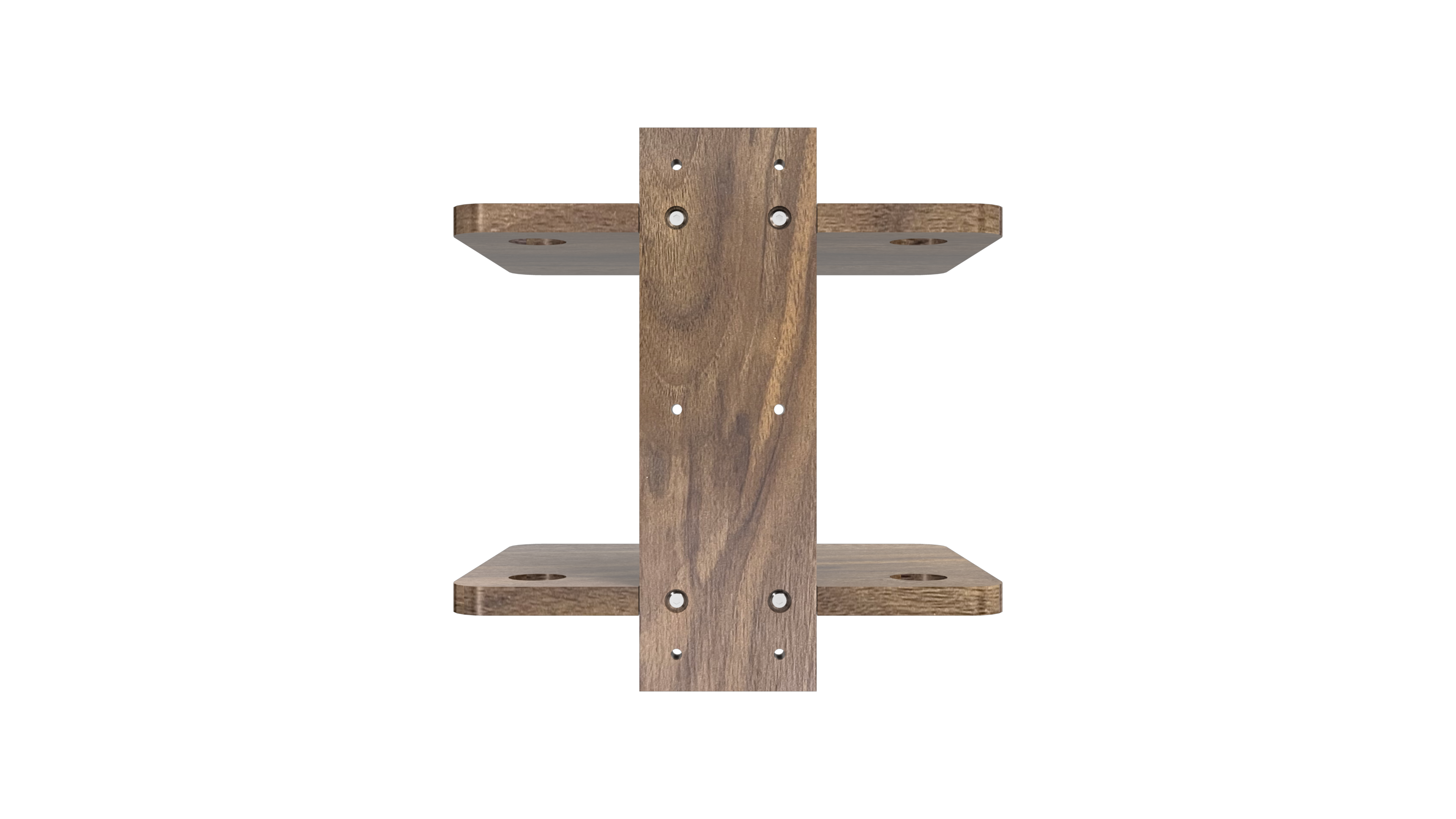 SOPORTE SKDVD-42 PARA DECO JUEGOS ROUTERS 2 BANDEJAS MDP 10KG - 3