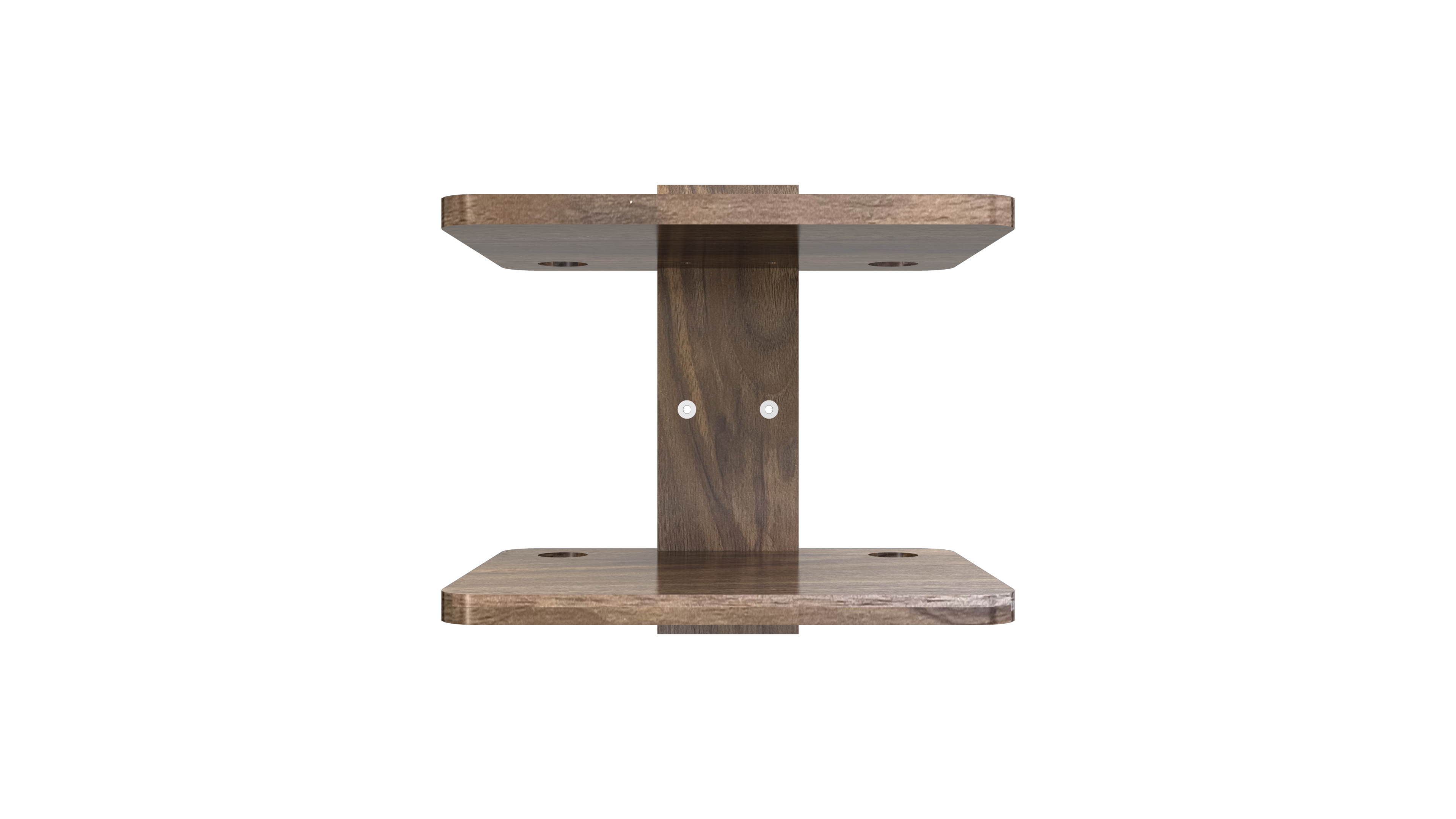SOPORTE SKDVD-42 PARA DECO JUEGOS ROUTERS 2 BANDEJAS MDP 10KG - 5