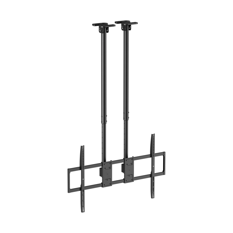 Soporte de TV para Techo con Doble Tubo alta carga  60" a 120" 120kg  SBRP15610L  Brasforma - 1