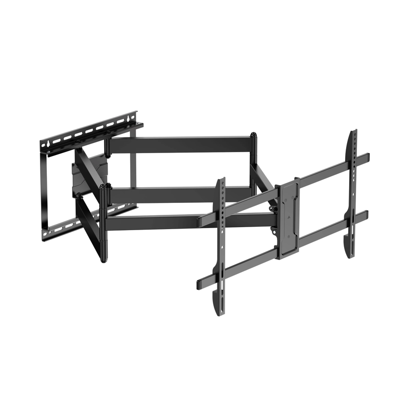 Soporte para TV con doble Brazo  - 1.08m  43" a 90"  60kg - sbrp84-486XL  Brasforma - 1