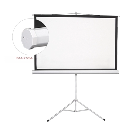 PANTALLA PARA PROYECTOR  - CON TRIPODE 200CM X 150CM  100'  4:3 SBRTP100 BRASFORMA - 2