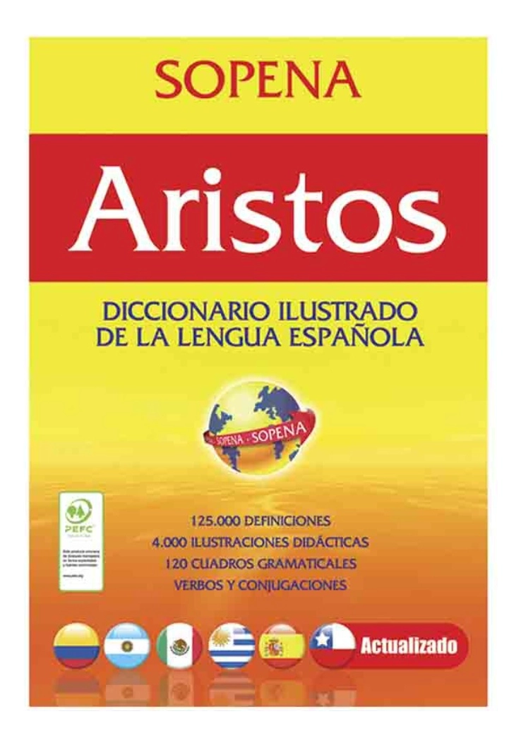 ARISTOS DICCIONARIO ILUSTRADO DE LA LENGUA ESPAÑOLA - SOPENA - 1