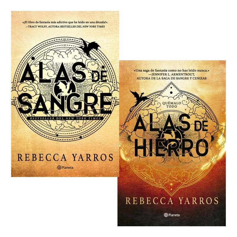 PACK EMPIREO ALAS DE SANGRE + ALAS DE HIERRO. REBECCA YARROS - 1