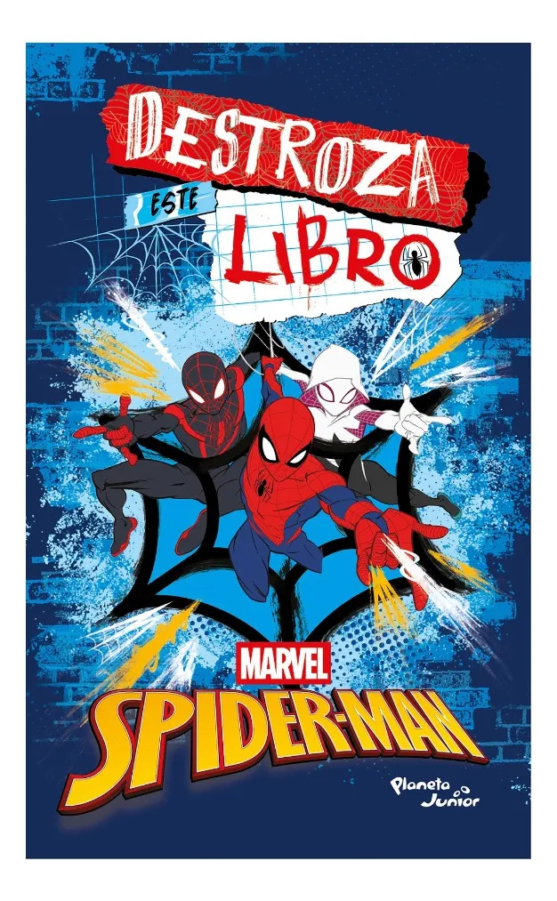 DESTROZA ESTE LIBRO SPIDERMAN - MARVEL - 1