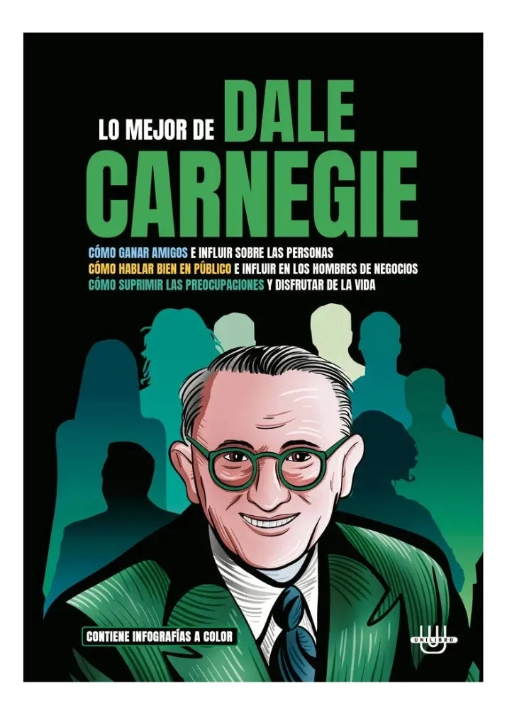LO MEJOR DE DALE CARNEGIE - DALE CARNEGIE ( TAPA DURA ) - 1