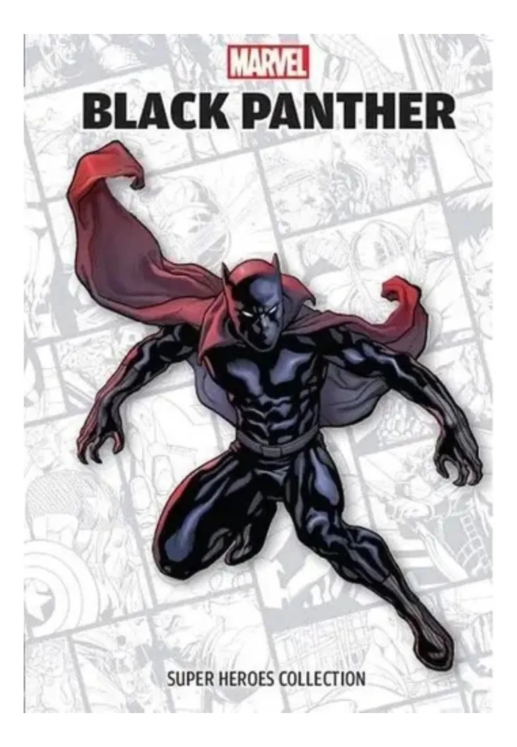 BLACK PANTHER - SUPER HE ROES COLLECTION - MARVEL - 1