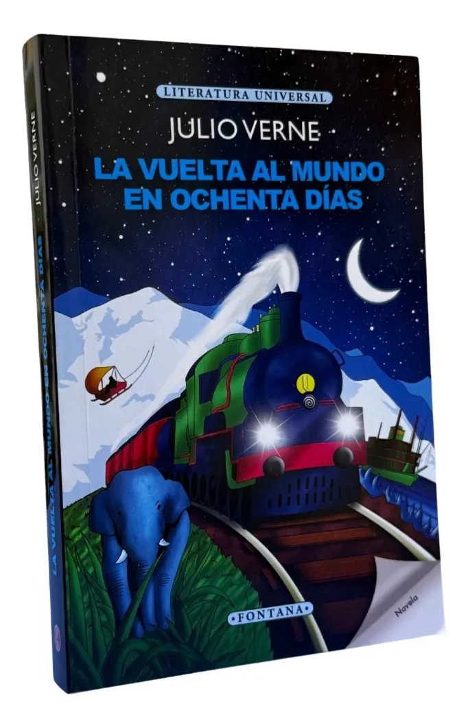 LA VUELTA AL MUNDO EN OCHENTA DIAS - JULIO VERNE / FONTANA - 1