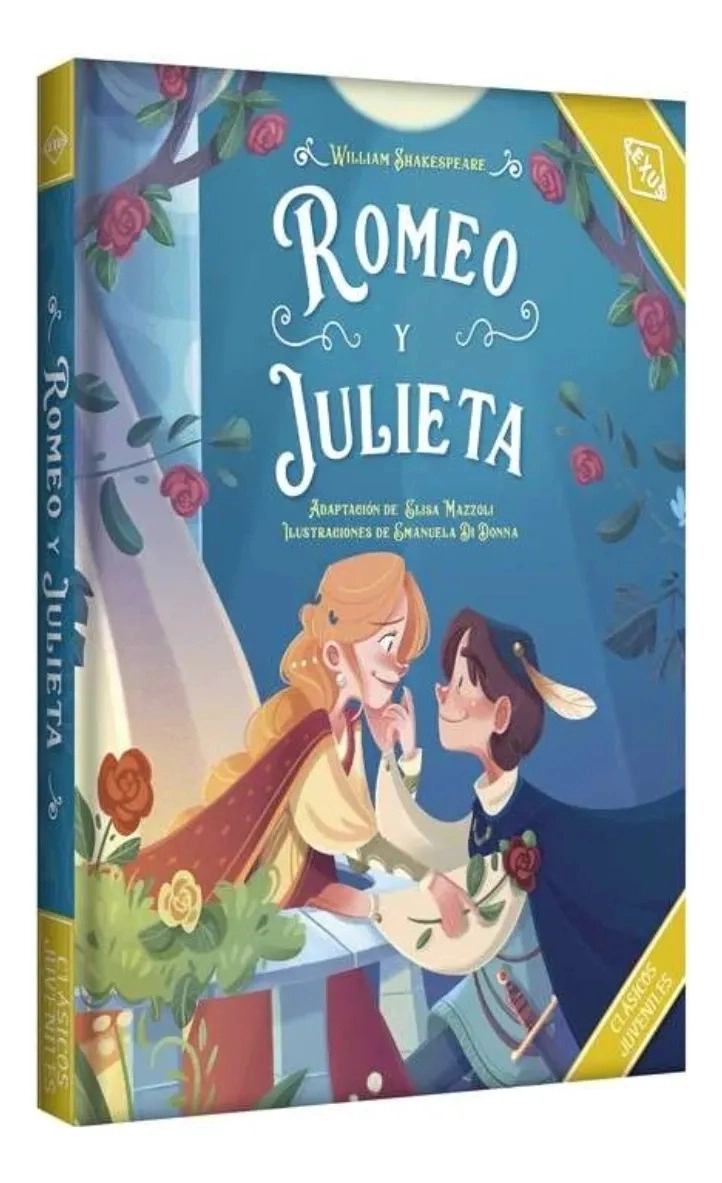 ROMEO Y JULIETA - WILLIAM SHAKESPEARE / TAPA DURA ILUSTRADO - 1