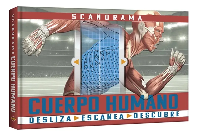 SCANORAMA CUERPO HUMANO. DESLIZA - ESCANEA - DESCUBRE - 1
