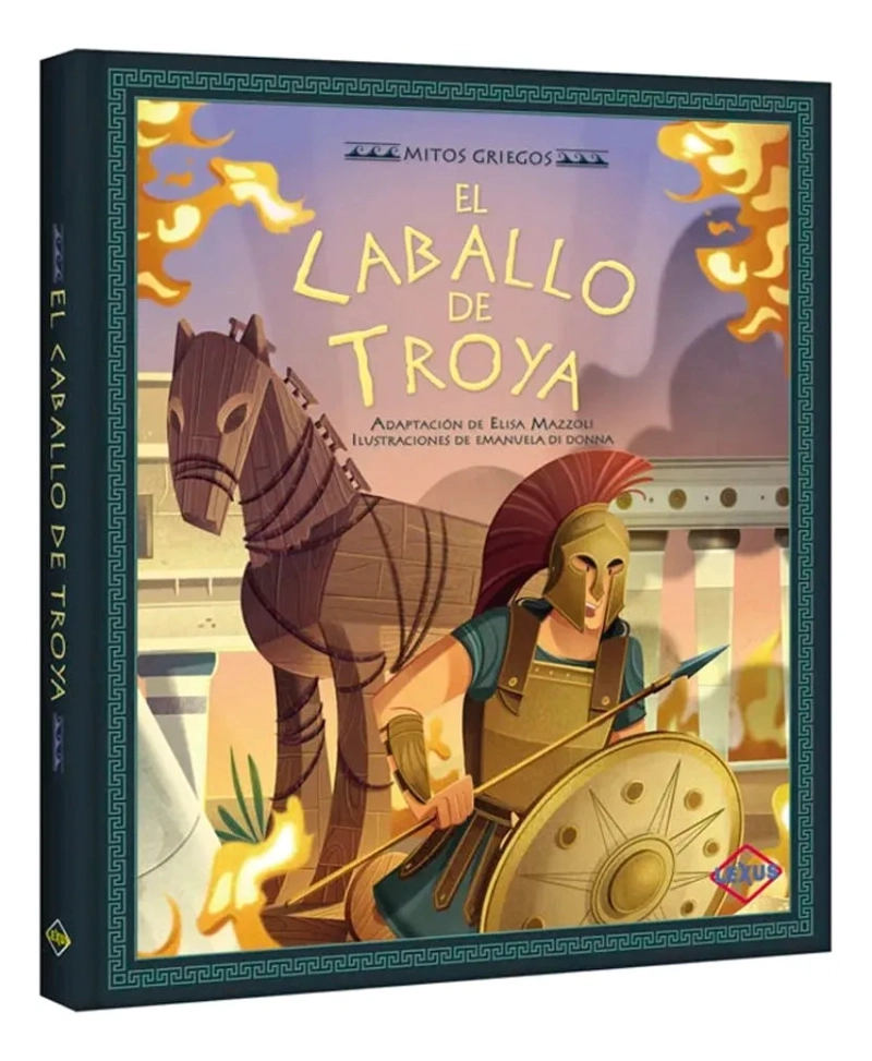 EL CABALLO DE TROYA - MITOS GRIEGOS - LEXUS - 1