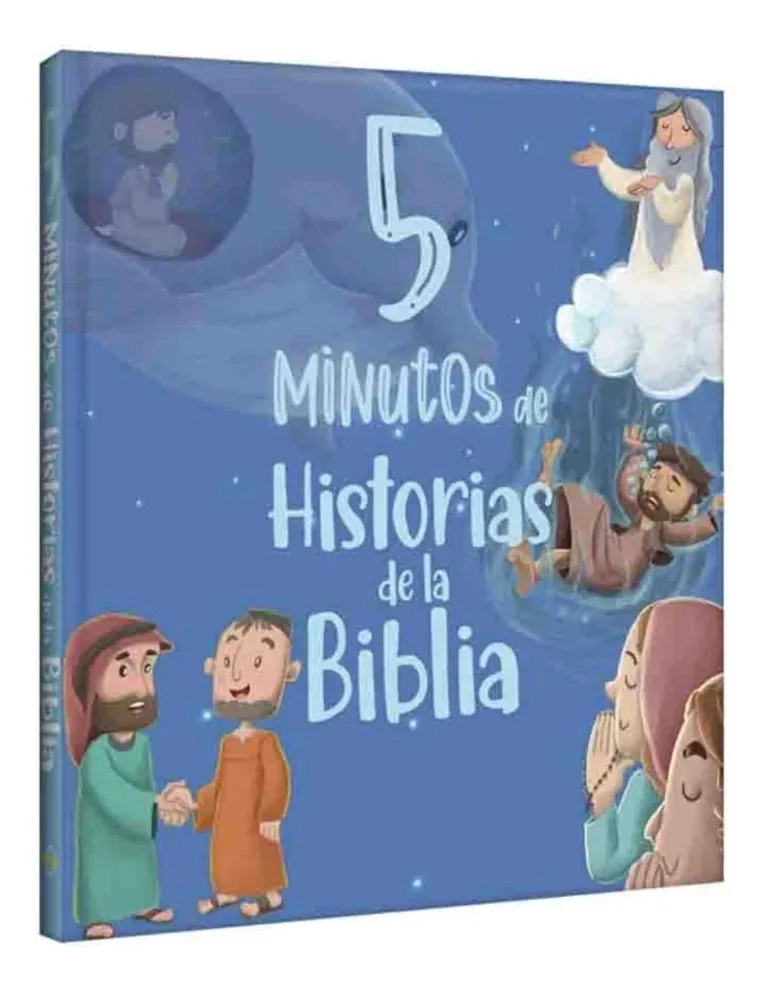 5 MINUTOS DE HISTORIAS DE LA BIBLIA - TAPA DURA - 1