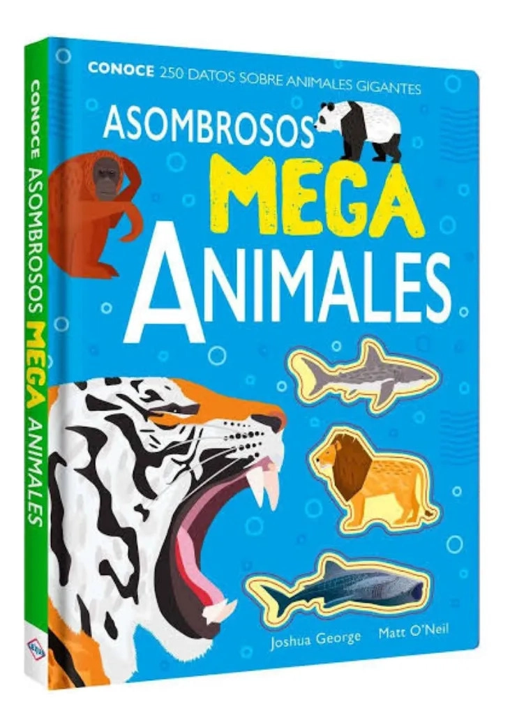 ASOMBROSOS MEGA ANIMALES CON RELIEVES LEXUS - 1