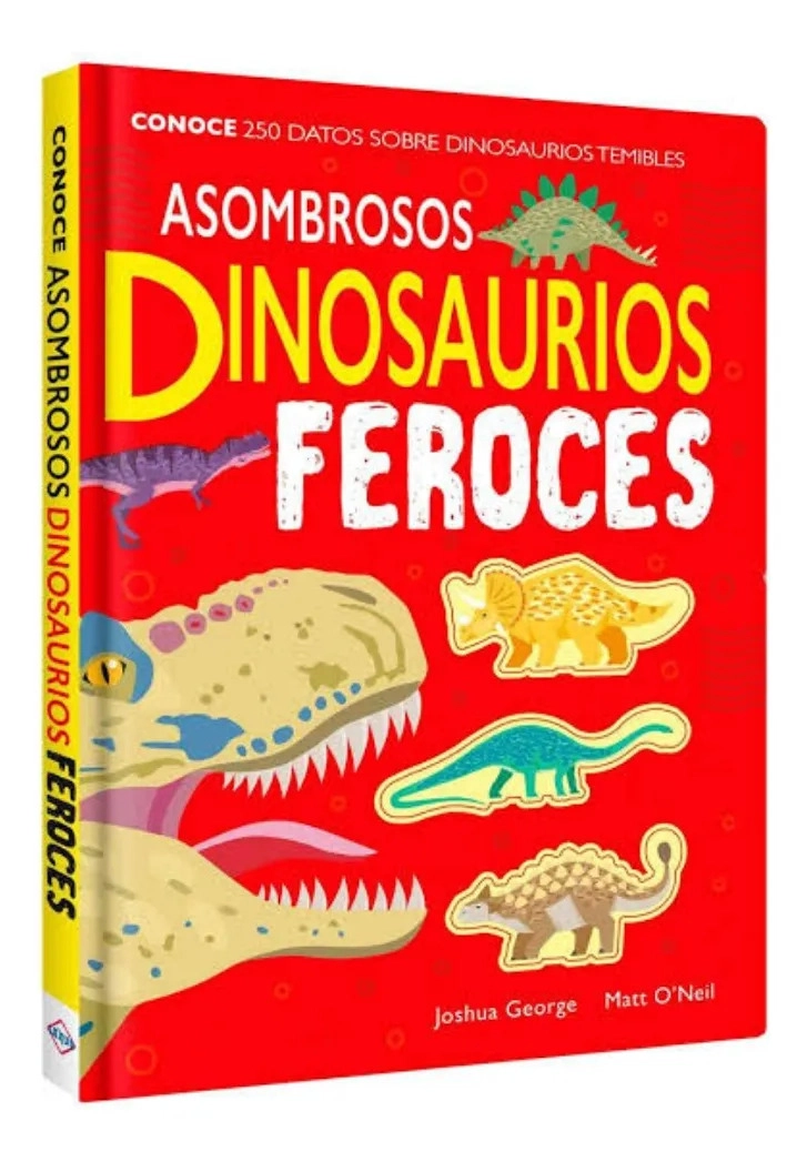 ASOMBROSOS DINOSAURIOS FEROCES CON RELIEVES LEXUS - 1
