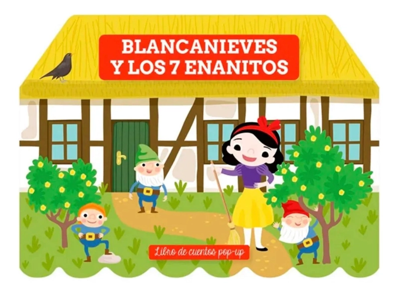 BLANCANIEVES Y LOS 7 ENANITOS LIBRO POP UP INTERACTIVO - 1