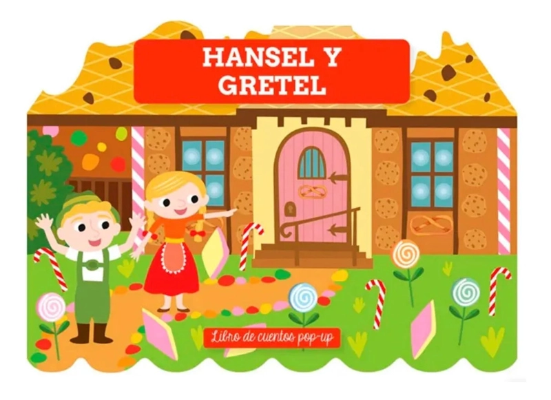 HANSEL Y GRETEL LIBRO POP UP INFANTIL INTERACTIVO - 1