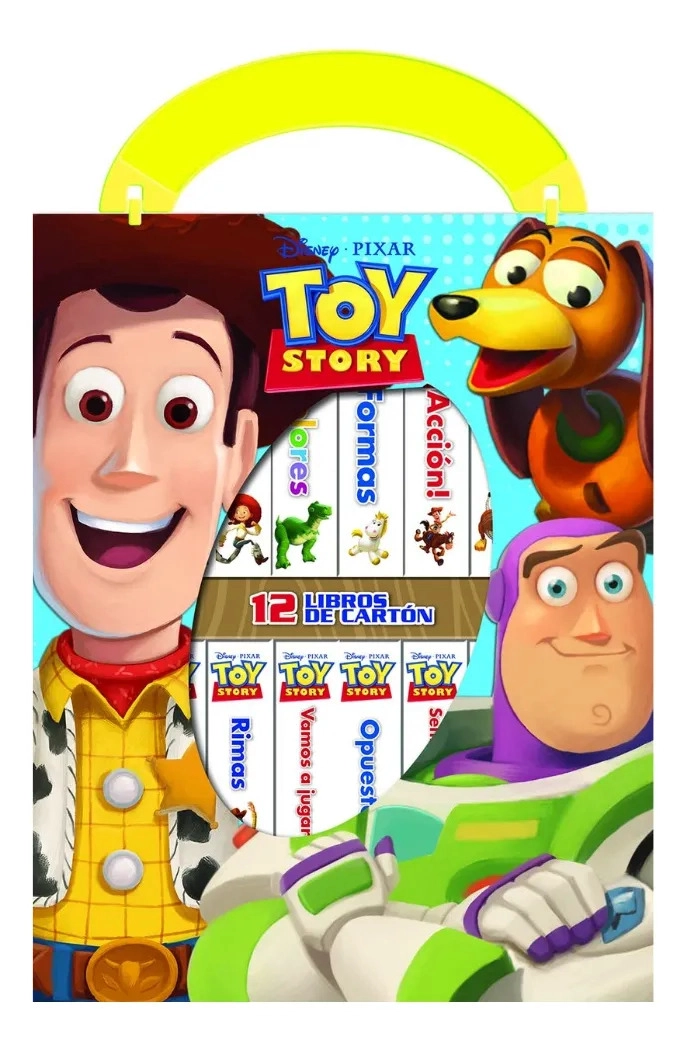 ESTUCHE DISNEY PIXAR TOY STORY 12 LIBROS DE CARTON - 1