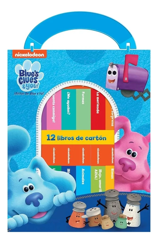 ESTUCHE BLUE'S CLUES & YOU MI PRIMERA BIBLIOTECA 12 LIBROS - 1