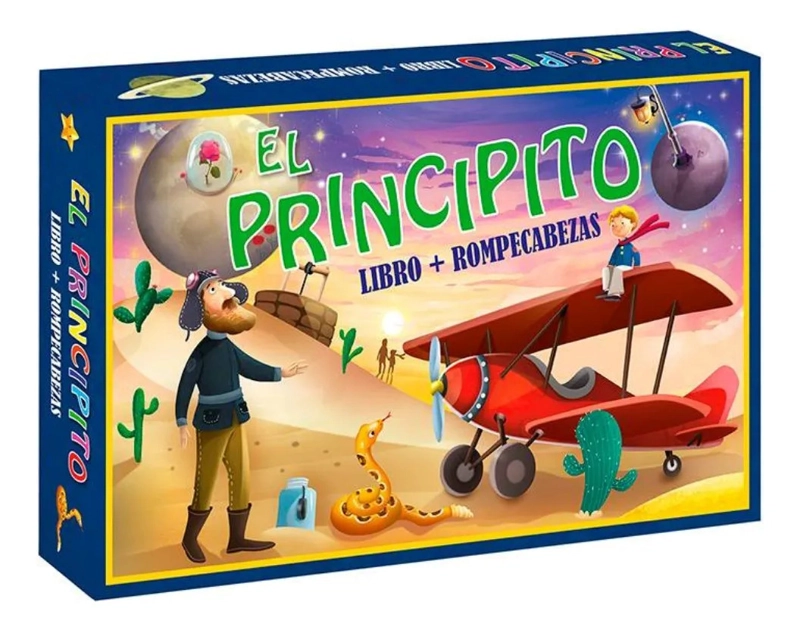 EL PRINCIPITO LIBRO Y ROMPECABEZAS 100 PIEZAS LEXUS - 1
