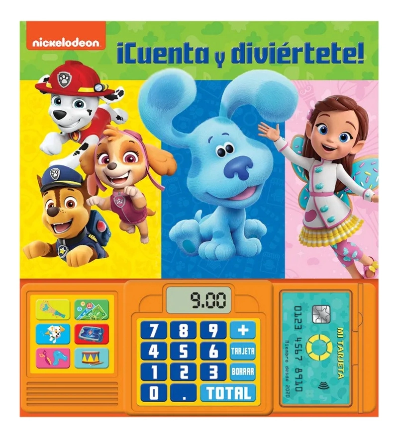 PAW PATROL CUENTA Y DIVIE RTETE CAJA REGISTRADORA SONIDOS - 1