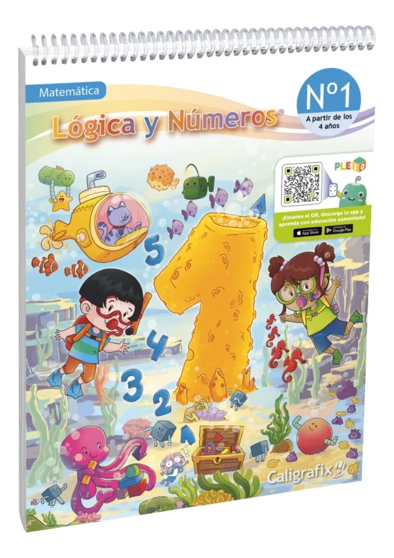 LOGICA Y NUMEROS 1 NUEVA EDICION 2026 - CALIGRAFIX - 1