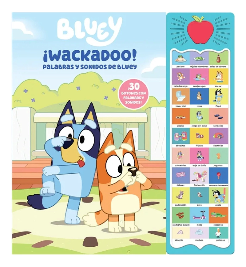 BLUEY WACKADOO PALABRAS Y SONIDOS DE BLUEY LIBRO 30 SONIDOS - 1