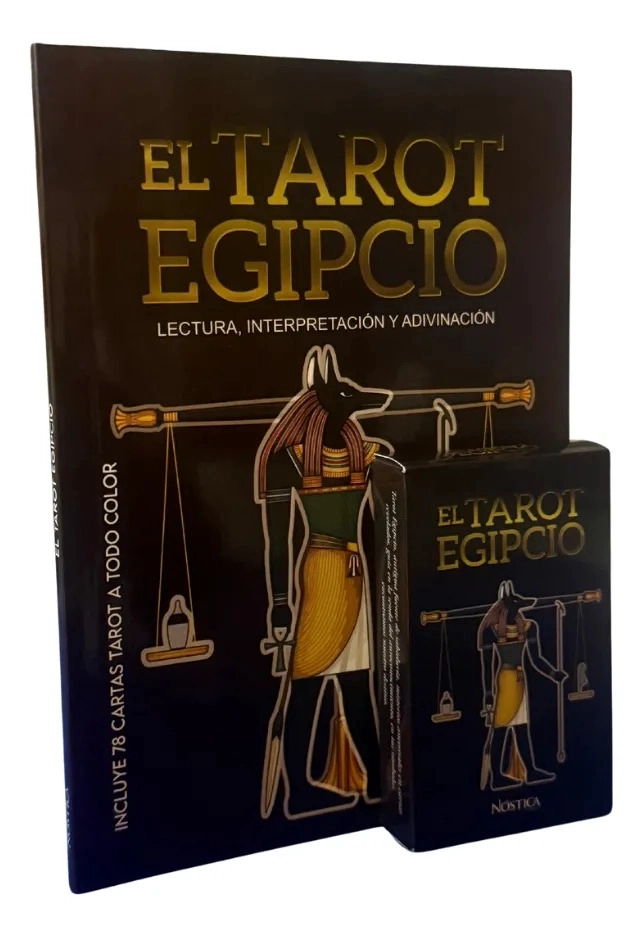 TAROT EGIPCIO LECTURA INTERPRETACION Y ADIVINACION 78 CARTAS - 1