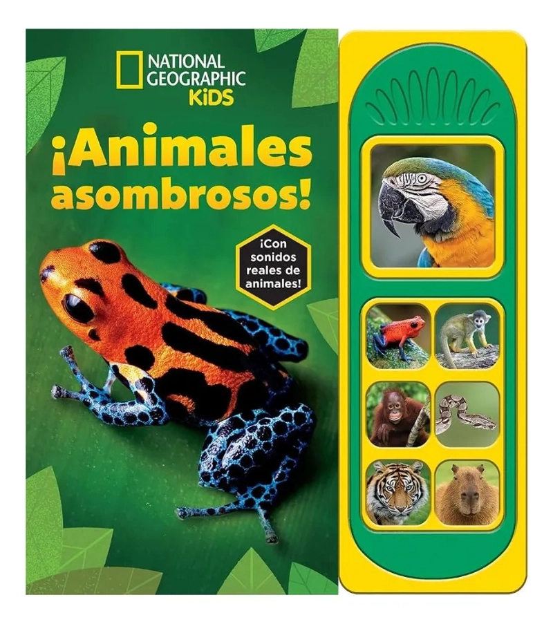 ANIMALES ASOMBROSOS NATIONAL GEOGRAPHIC KIDS TAPA DURA - 1
