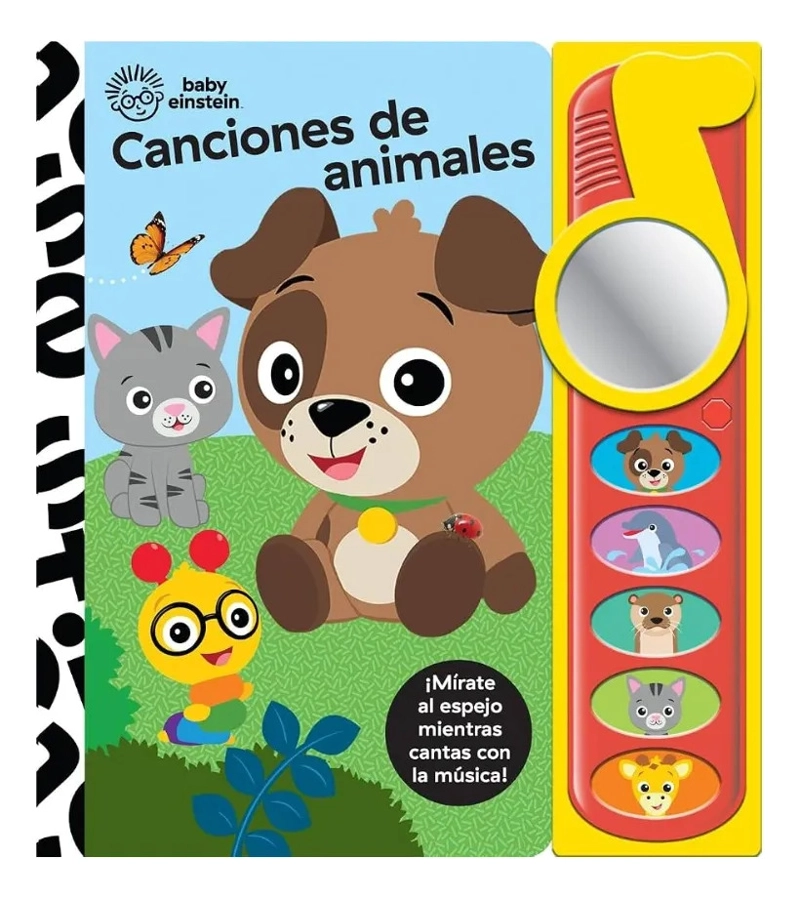 BABY EINSTEIN CANCIONES DE ANIMALES 5 SONIDOS CON ESPEJO - 1
