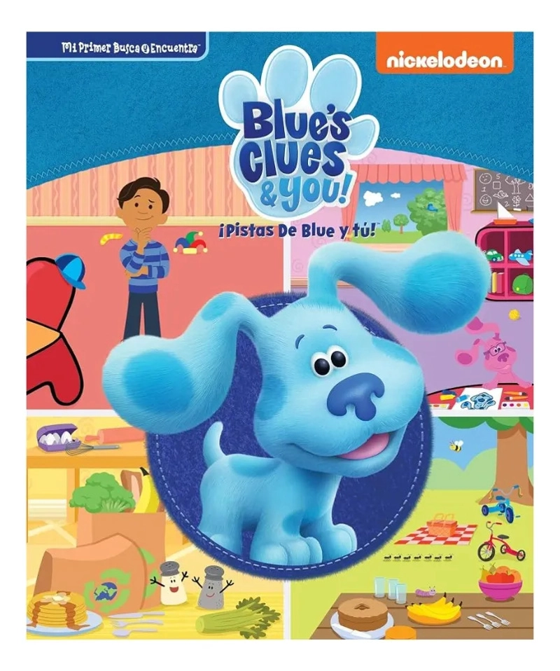BLUE'S CLUES Y TU MI PRIMER BUSCA Y ENCUENTRA LIBRO INFANTIL - 1