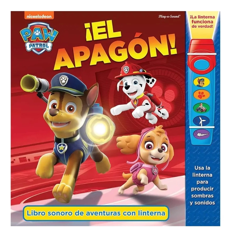 PAW PATROL EL APAGON LINTERNA INTERACTIVA CON 5 SONIDOS - 1