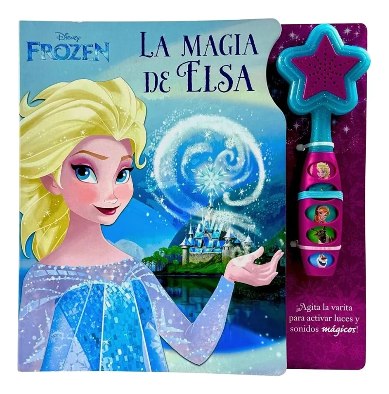 DISNEY FROZEN LA MAGIA DE ELSA VARITA CON LUCES Y 8 SONIDOS - 1