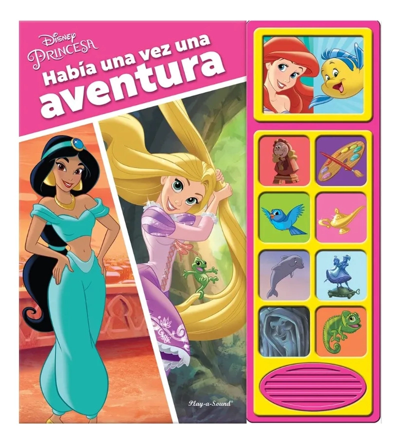 DISNEY PRINCESAS HABIA UNA VEZ UNA AVENTURA 10 SONIDOS - 1